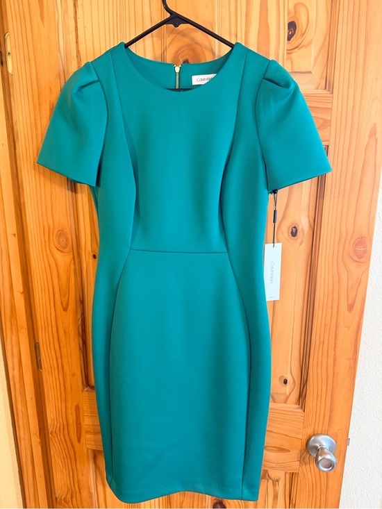 Calvin Klein Dresses & Skirts - Calvin Klein Green Sheath Dress
